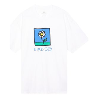 Nike SB Floral T-Shirt White FB8139-100