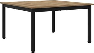 vidaXL Mesa De Caf&eacute; Roble Artisan 80 X 80 X 45 Cm Madera De Ingenier&iacute;a Vidaxl