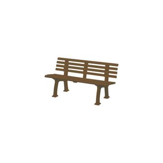 Blome Blome - Sylt 3 -place Garden Bench Bench 1500 Mm De Color Marr&oacute;n