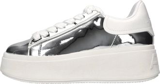 Ash Moby Bis Platform Sneaker - Dames - Sneakers - Grijs - 41 EU - Leer - Schoenen