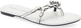 Marc Jacobs The Kiki Flip Flop in White at Nordstrom, Size 11Us