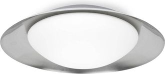 Faro Barcelona Faro Barcelona - Faro Side - Applique da parete a led per interni media bianca, nichel