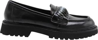 Laura Bellariva Emoe Mocassin - Dames - Loafers - Zwart - 37 EU - Schoenen
