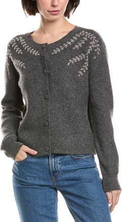 Vince Camuto Beaded Embroidery Cardigan