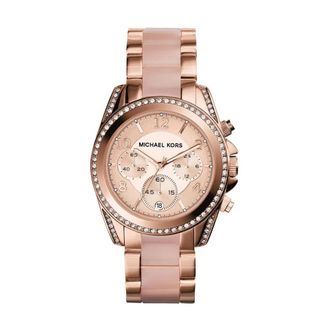 Michael Kors Accessoires, Dames, Roze, ONE Size, Mk 5943 Horloge