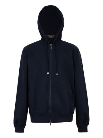 PESERICO zip hoodie - men - Fabric - 50 - Blue