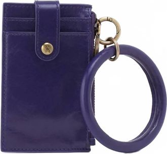 Hobo Womens Ring Credit Card Wristlet In Winter Violet