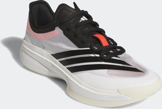 adidas Basketballschuh ADIDAS PERFORMANCE ADIZERO SELECT 3.0, Gr. 39, bunt (cloud wei&szlig;, core schwarz, lucid rot), Textil, Schuhe Basketballschuh