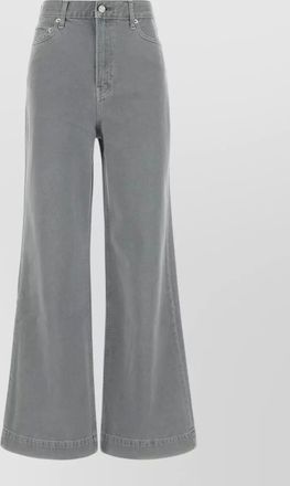 Calvin Klein high waist wide leg denim jeans