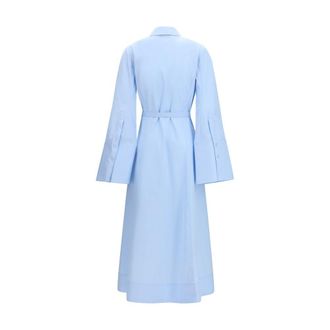 Gabriela Hearst Womens Blue Cotton Casual Dress