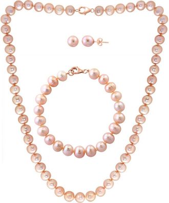 Effy Freshwater Pearl Strand Necklace in Peach at Nordstrom Rack
