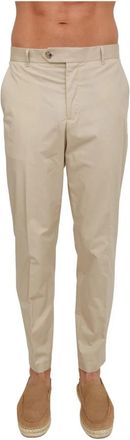HUGO BOSS Perin Broek - Heren - Slim Fit Broeken - Beige - 2XL - Katoen - Broeken