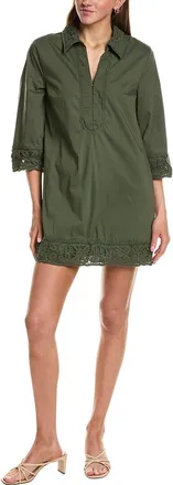 English Factory Crochet Accent Mini Dress