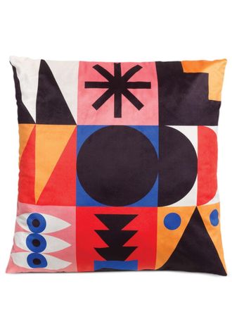 QEEBOO Oggian Red Palm cushion (45cm x 45cm) - unisex - Acrylic - OS