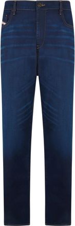 Diesel Straight Jeans - Heren - Slim Fit Jeans - Blauw - W29 - Katoen - Jeans