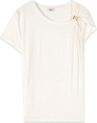 Oltre T-Shirts - Dames - Blouses - Wit - 2XL - Overhemden