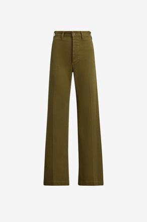 Polo Ralph Lauren Schlaghose aus Baumwollk&ouml;per