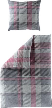 BIERBAUM Bettwäsche »Maxi« 2 Stk. tlg. Renforce, 100 % Baumwolle, pflegeleicht