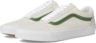 Vans Old Skool Skate Shoes Pop Green : Mens 7 - Womens 8.5 Medium, Canvas/Leather/Suede