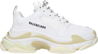 Balenciaga Sneakers Triple s Donna Tessuto Bianco
