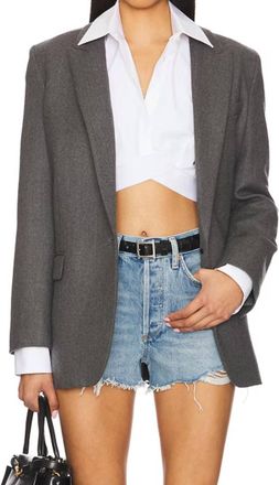 A Gold E Parker High Rise Short In Animate