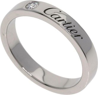 Cartier Platinum 950 Band Ring (Pre-Owned)