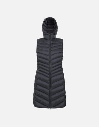 Mountain Warehouse Womens Mountain Warehouse Womens/Ladies Florence Padded Long Gilet - Black - Size: 14