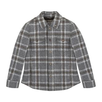 Bob Light Jackets, male, Gray, XL, Giaccia Tessuto a Quadri