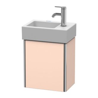 Duravit Duravit Xsquare Vanity Unidad De Pared 36.4x24.0 Cm, 1 Puerta, Colgado A La Izquierda, Para El Lavabo Vero Air 072438, Color (frente/cuerpo): Albarico