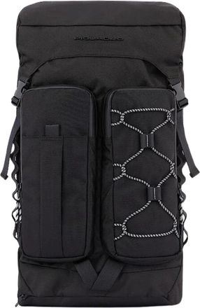 Piquadro Anti-Shock Unisex Laptop Rugzak - Dames - Rugzakken - Zwart - ONE Size - Polyester - Tassen