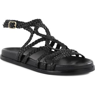 Seychelles Sweet Emotion Ankle Strap Sandal in Black at Nordstrom, Size 11