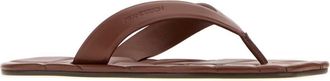 J.W.Anderson Leather Thong Slipper - Brown