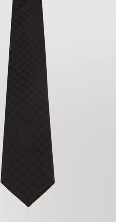 Gucci pointed slim tie subtle pattern