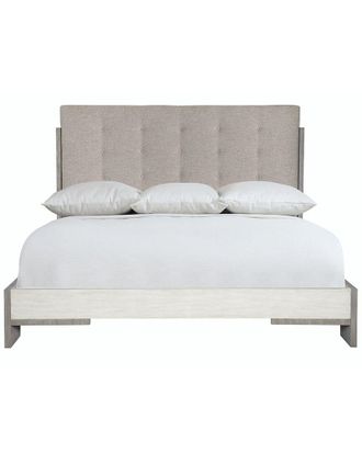 Bernhardt Foundations Upholstered Button Tufted Bed
