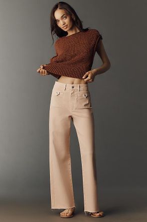 Paige Anessa 31 High-Rise Wide-Leg Jeans