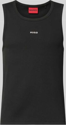 HUGO BOSS Slim Fit Tank Top aus Baumwoll-Mix Modell DAPOTA in Black, Gr&ouml;&szlig;e XXL