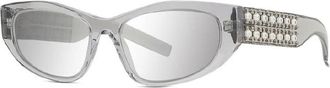 Givenchy Ladies Black Cat Eye Sunglasses GV40078I 20C