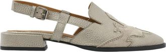 VIA VAI Jazz Vaienna Sandalen - Dames - Ballerinas - Grijs - 42 EU - Leer - Schoenen
