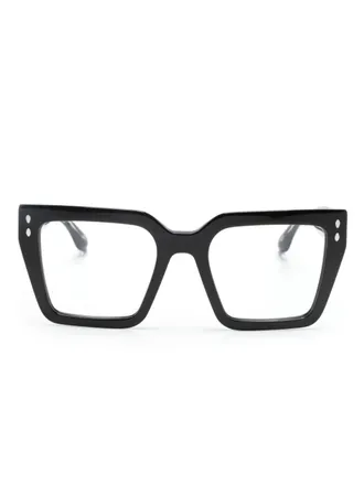 Isabel Marant Occhiali oversize - Nero