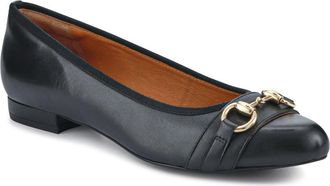 Jones Bootmaker Womens Ozara Casual Leather Pumps - Black - Size UK 8