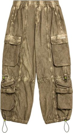 Barrow Barrow, Heren, Broeken, Beige, Maat: XS Nylon