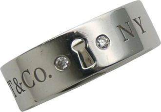 Tiffany & Co. Silver Silver 925 Band Ring (Pre-Owned)