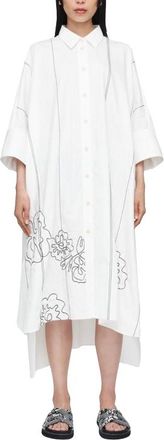 Joseph White Dania Shirt Dress Size XXS