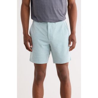 Original Penguin Heather Stripe Chino Shorts in Deep Lake at Nordstrom Rack, Size 33