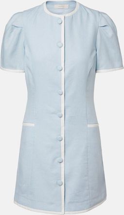 Faithfull The Brand Madeline linen minidress