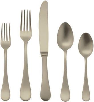 Mepra Brescia Flatware Set - 20 Pieces in Ice Champagne at Nordstrom