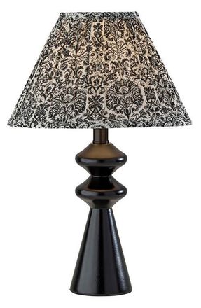 Adesso Dahlia Table Lamp in Black at Nordstrom