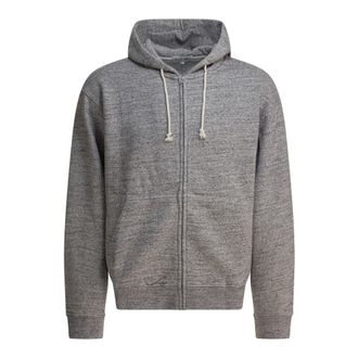 Alex Mill Hoodies & sweatvesten, Heren, Grijs, XL, Katoen, 12th Street Zip Hoodie