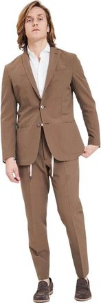 Santaniello Kostuums, Heren, Bruin, M, Elegante Jurk voor Speciale Gelegenheden