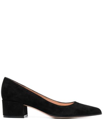 Gianvito Rossi Black Slip-on Pumps